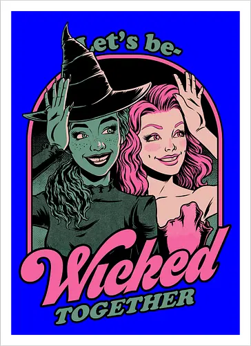 Green Pink Witches