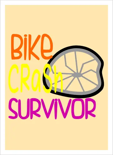 Bike Crash Survivor (Fahrradunfall-Überlebender)