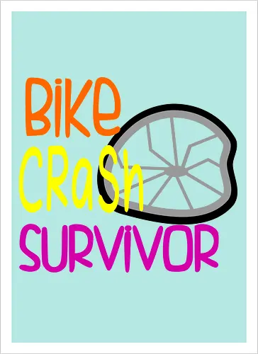 Bike Crash Survivor (Fahrradunfall-Überlebender)