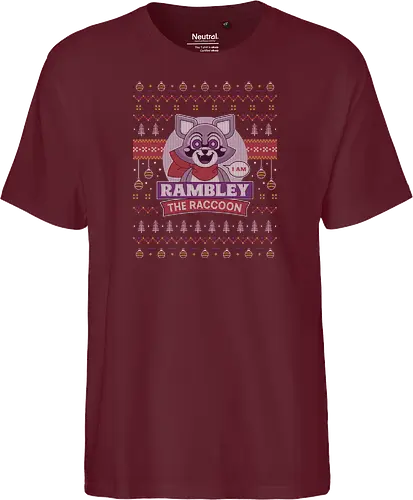 Rambley Raccoon Ugly Sweater