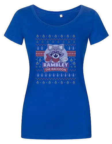 Rambley Raccoon Ugly Sweater