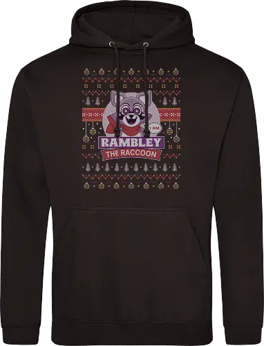 Rambley Raccoon Ugly Sweater