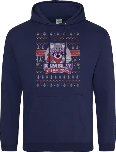 Rambley Raccoon Ugly Sweater