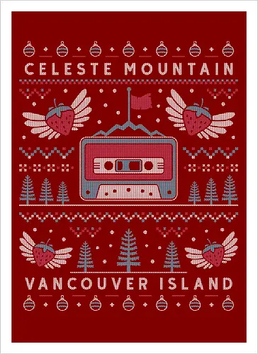 Celeste Mountain Ugly Sweater