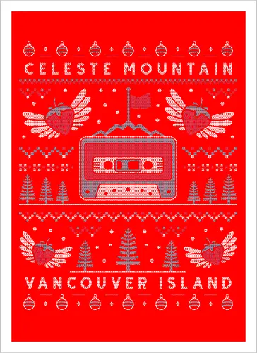 Celeste Mountain Ugly Sweater