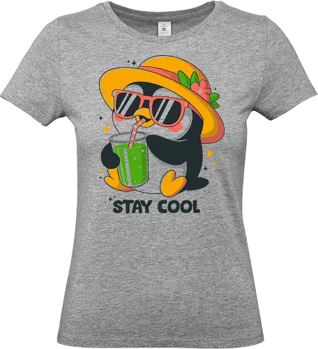 Stay Cool - funny, fun, cute, happy, pet - Standard T-Shirt (Women)