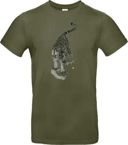 tiger kakemono
