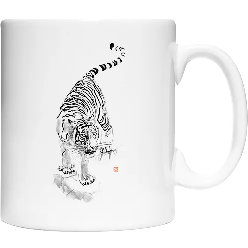 tiger kakemono