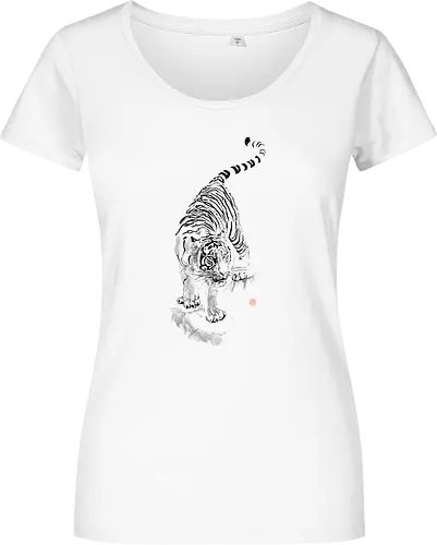 tiger kakemono