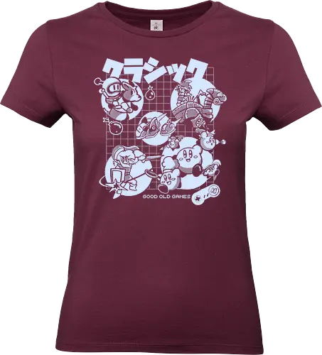 Die gute alte Spiele 04 - retro, gaming, gamer, retro gamer - Standard T-Shirt (Women)