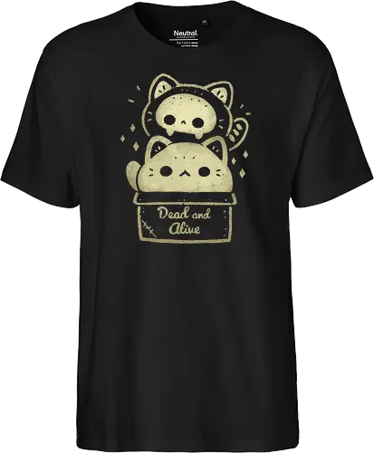 Creepy Kawaii Schrodingers Cat