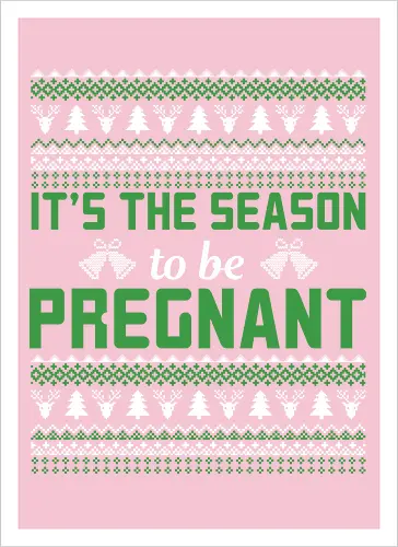 It's the season to be pregnant