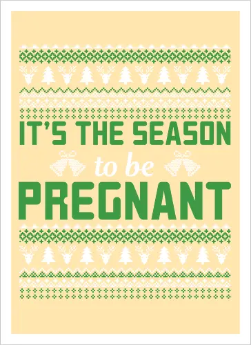 It's the season to be pregnant