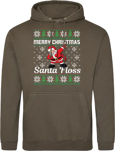 Merry Christmas and  Santa Floss