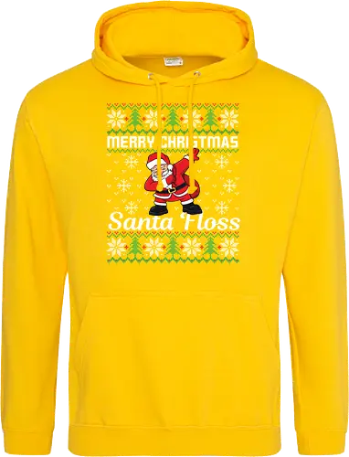 Merry Christmas and  Santa Floss
