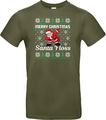 Merry Christmas and  Santa Floss