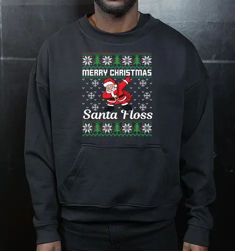 Merry Christmas and  Santa Floss