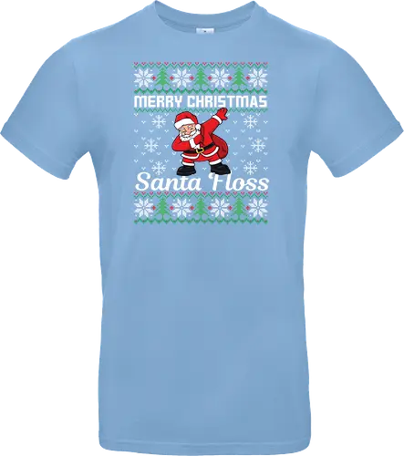 Merry Christmas and  Santa Floss