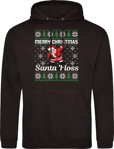 Merry Christmas and  Santa Floss