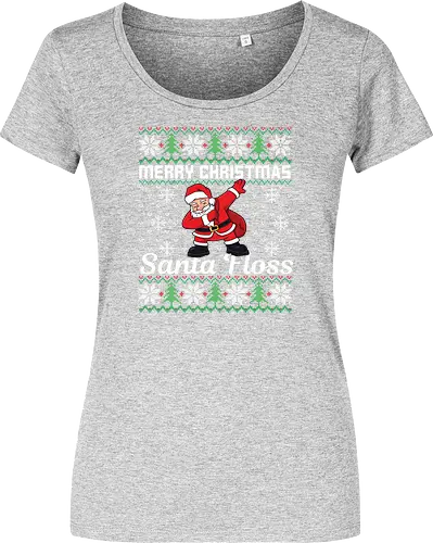 Merry Christmas and  Santa Floss