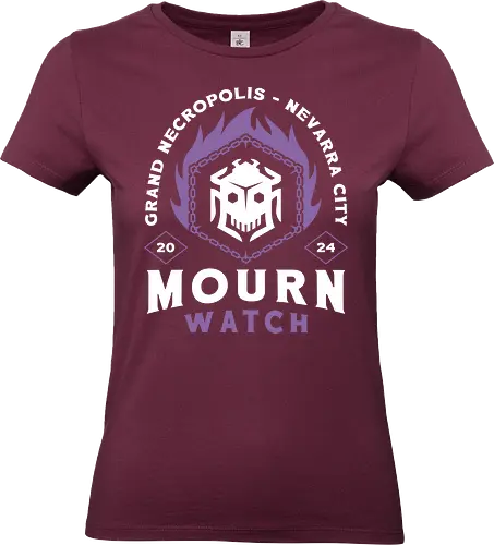 Mourn Watch Emblem - bellara lutare, emmrich volkarin, lucanis, lyrium dagger, neve gallus, vielguard, dragon, age, gamer, gaming, video game, inquisition, manfred, rook, rpg - Standard T-Shirt (Women)