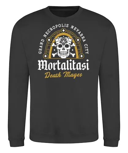 Mortalitasi Mages Emblem - dragon, age, gamer, gaming, video game, inquisition, manfred, rook, rpg, bellara lutare, emmrich volkarin, lucanis, lyrium dagger, neve gallus, vielguard - Sweatshirt