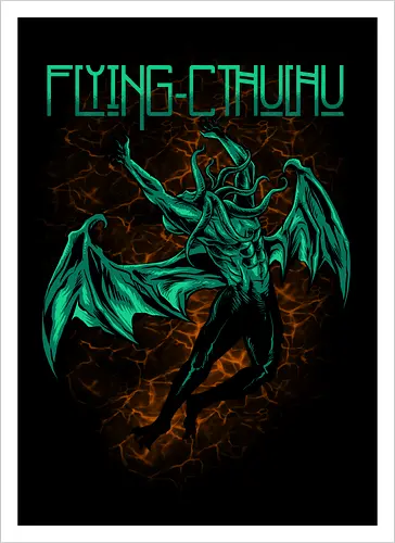 flying cthulhu 