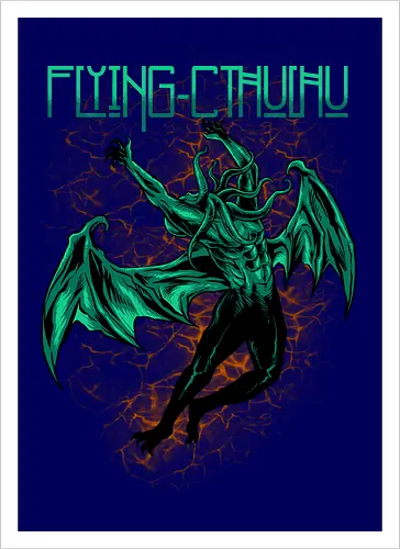 flying cthulhu 