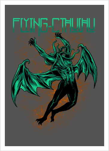 flying cthulhu 