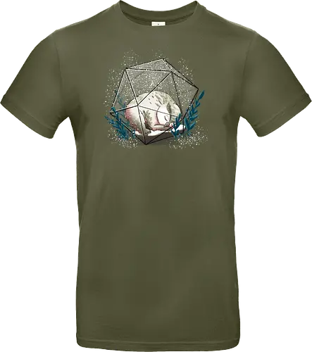 Schnee Eulenbär Terrarium