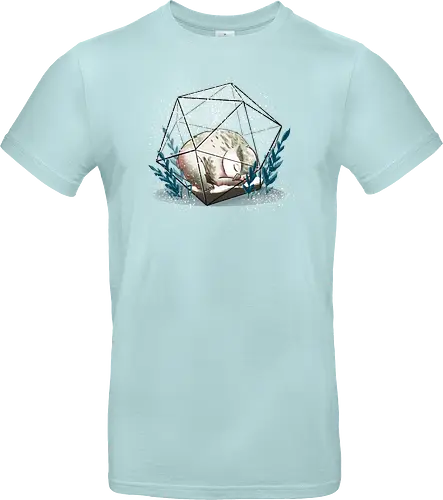 Schnee Eulenbär Terrarium