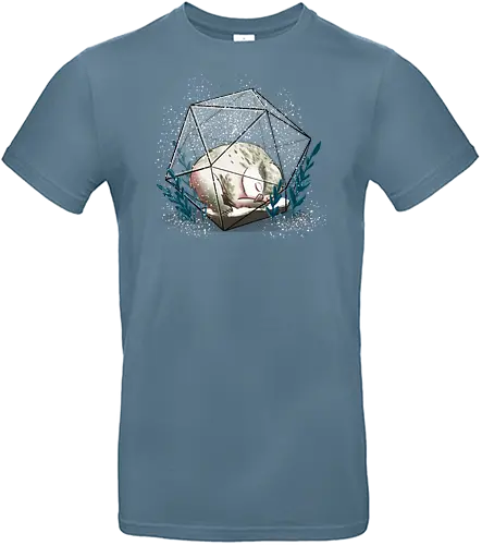 Schnee Eulenbär Terrarium - owlbear, eulenbär, Pen and Paper, dungeons and dragons, winter - Standard T-Shirt