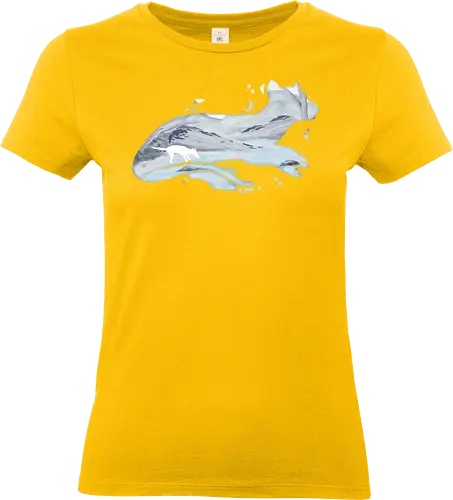 Beutelwolf Silhouette - Beutelwolf, silhouette - Standard T-Shirt (Women)
