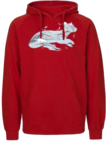 Beutelwolf Silhouette - Beutelwolf, silhouette - Fairtrade Hoodie