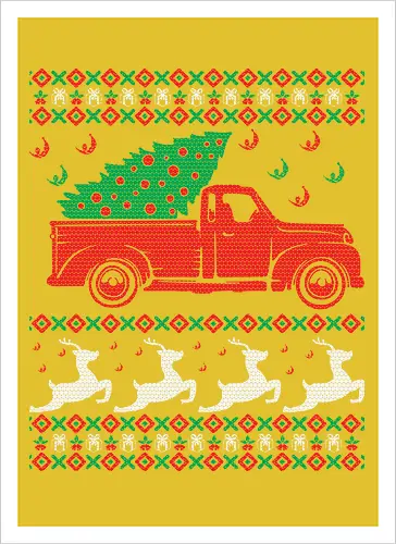 Festive sweater design