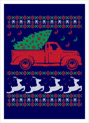 Festive sweater design
