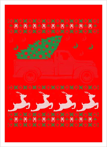 Festive sweater design