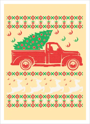 Festive sweater design