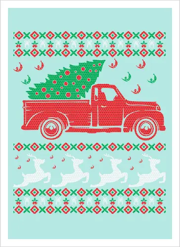 Festive sweater design