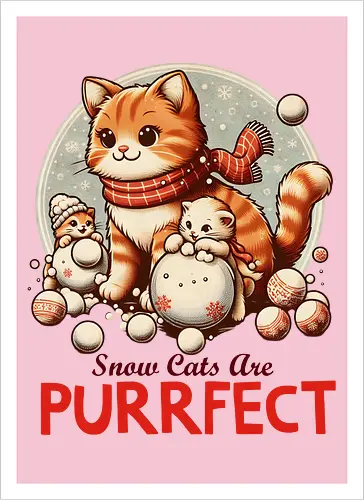 Snow Cats Are PURRFECT