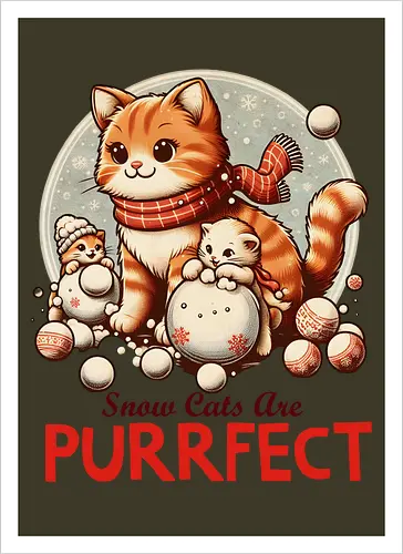 Snow Cats Are PURRFECT