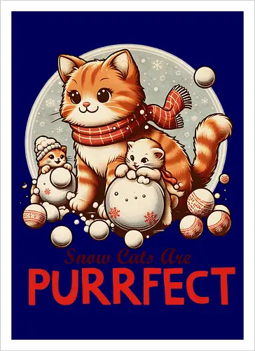 Snow Cats Are PURRFECT