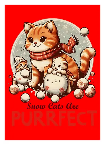 Snow Cats Are PURRFECT