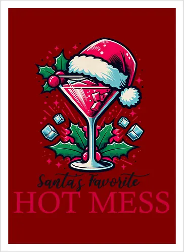 Santa's favorite hot mess