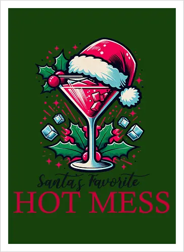 Santa's favorite hot mess