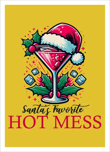 Santa's favorite hot mess