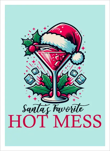 Santa's favorite hot mess