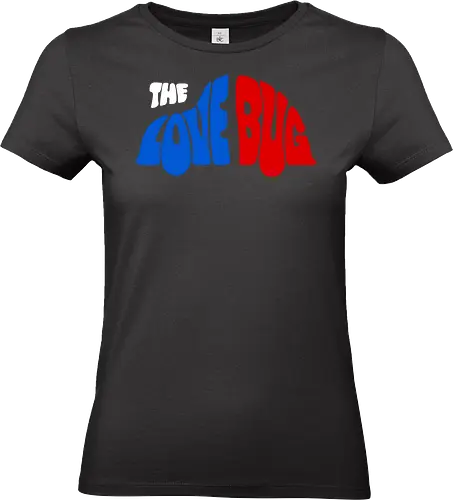 The Love Bug Art - beetle, cinema, funny, gaming, anime, nerd, television, joke, meme, vintage, funny quote, memes, funnytee, funny pop, humor, parody, geek - Standard T-Shirt (Women)