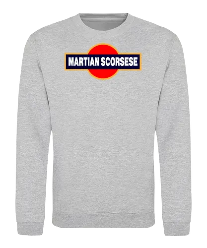 "Martian Scorsese" Parody Art - cinema, drink, director, movie, funny, gaming, anime, nerd, television, joke, meme, vintage, funny quote, memes, funnytee, funny pop, humor, parody, geek - Sweatshirt