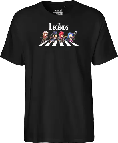 The Legends - abbey road, arcane, Gaming, games, series, ekko - Fairtrade T-Shirt